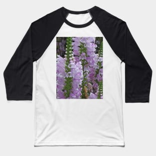 Delicate Floral Baseball T-Shirt